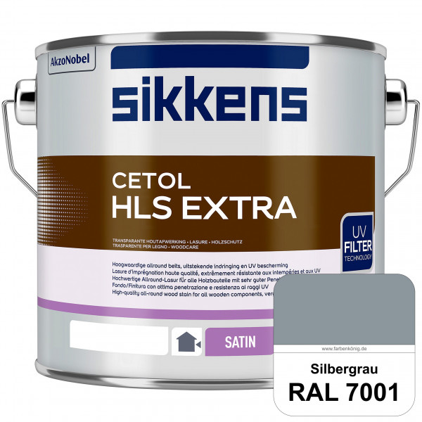 Cetol HLS Extra (B-Ware) - 2,5 Liter (RAL 7001 Silbergrau)