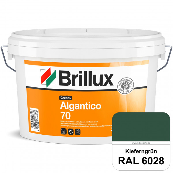 Creativ Algantico 70 (RAL 6028 Kieferngrün) Dekospachtelmasse auf Kalkbasis, zur Oberflächengestaltu