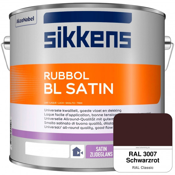 Rubbol BL Satin (RAL 3007 Schwarzrot) hochelastischer & seidenglänzender Lack (wasserbasiert) innen