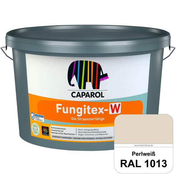 Fungitex-W (RAL 1013 Perlweiß) Latexfarbe entsprechend der Verordnung für Lebensmittelhygiene