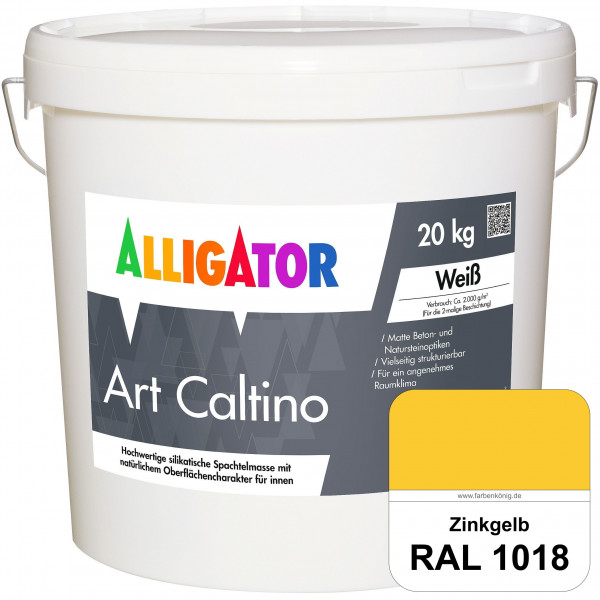 Art Caltino (RAL 1018 Zinkgelb)
