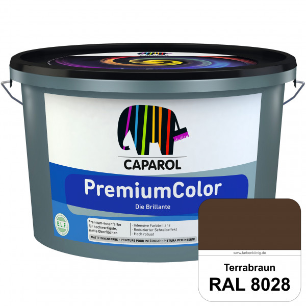 PremiumColor (RAL 8028 Terrabraun) Premium Farbbrillanz & hohe Strapazierfähigkeit