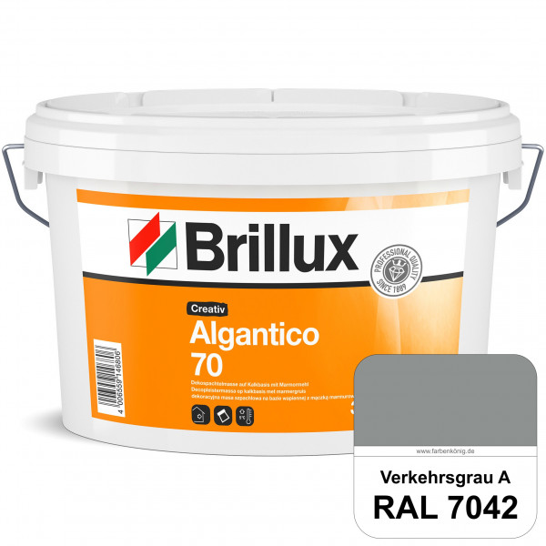 Creativ Algantico 70 (RAL 7042 Verkehrsgrau A) Dekospachtelmasse auf Kalkbasis, zur Oberflächengesta