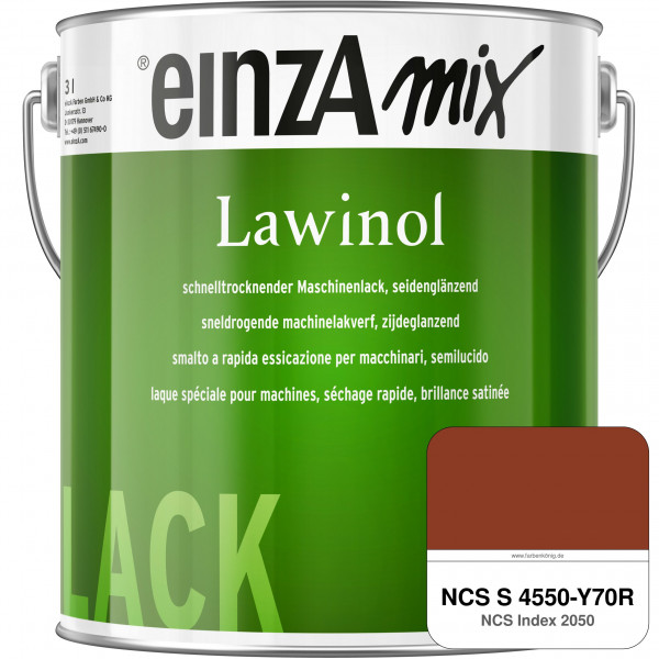 einzA Lawinol seidenglänzend (NCS S 4550-Y70R)