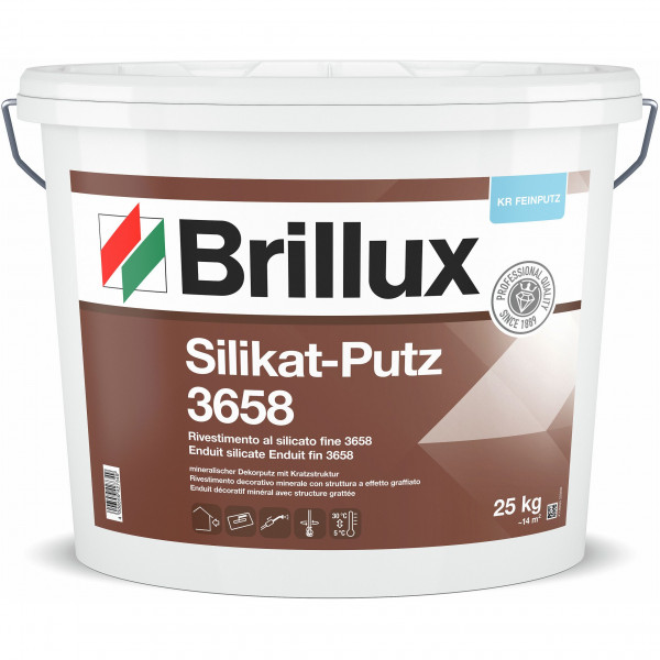 Silikat-Putz KR Feinputz 3658 (Weiß)