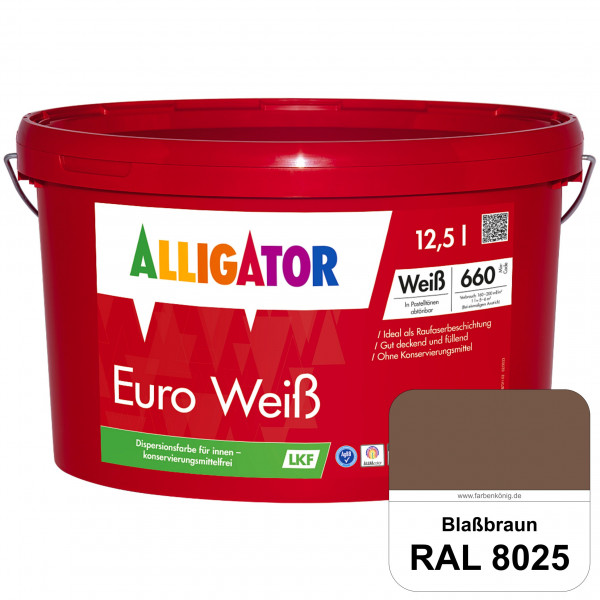 Euro Weiß LKF (RAL 8025 Blassbraun)