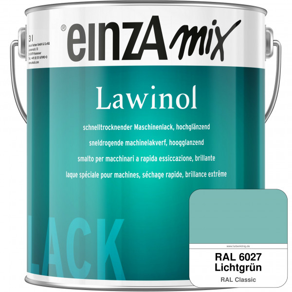 einzA Lawinol hochglänzend (RAL 6027 Lichtgrün)