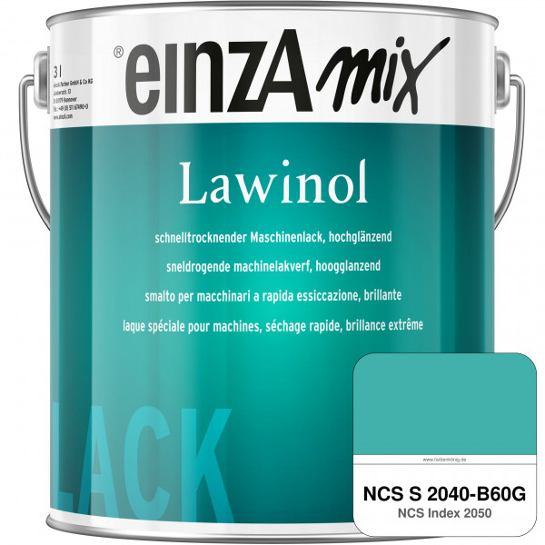 einzA Lawinol hochglänzend (NCS S 2040-B60G)