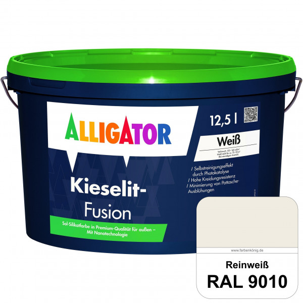 Kieselit Fusion (RAL 9010 Reinweiß)