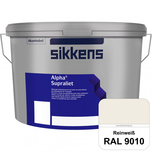 Alpha Supraliet (RAL 9010 Reinweiß)