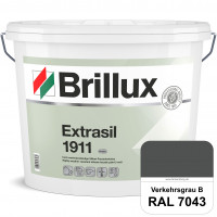 Extrasil 1911 (RAL 7043 Verkehrsgrau B) Fassadenfarbe Silikatbasis für Fassaden- und Egalisierungsbe