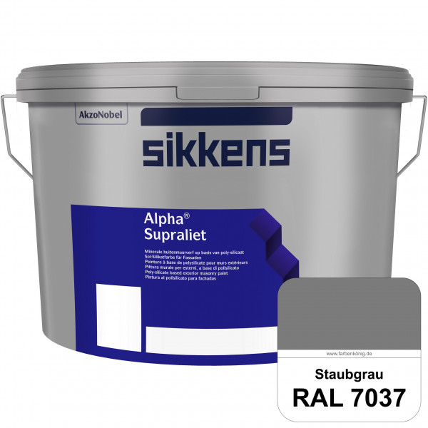 Alpha Supraliet (RAL 7037 Staubgrau)