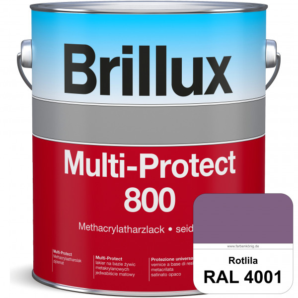 Multi-Protect 800 (RAL 4001 Rotlila) seidenmatter, hoch wetterbeständiger Methacrylatharzlack, für B