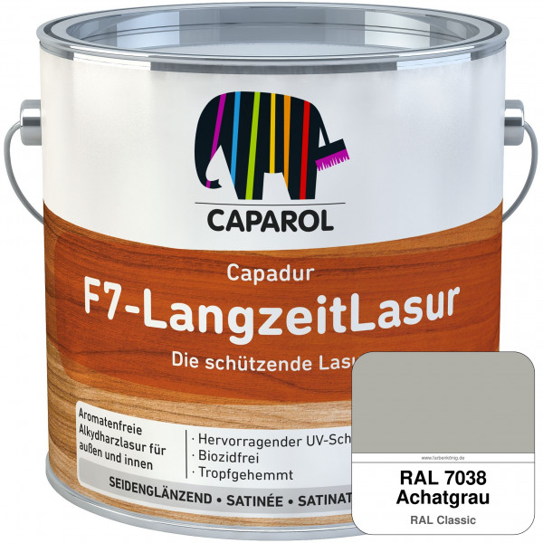 Capadur F7-LangzeitLasur (RAL 7038 Achatgrau)