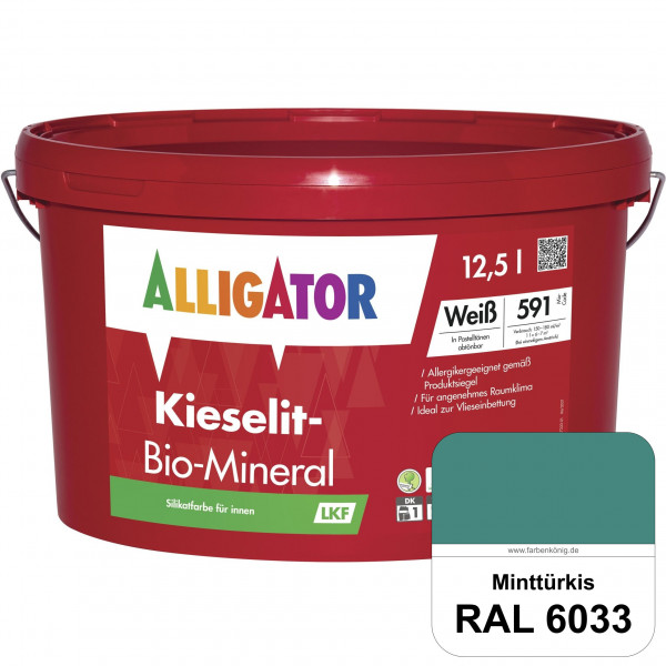 Kieselit-Bio-Mineral LKF (RAL 6033 Minttürkis)