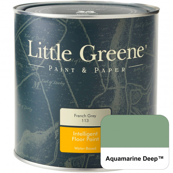 Intelligent Floor Paint - 1 Liter (198 Aquamarine Deep™)