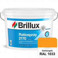 Ratiospray 2170 (RAL 1033 Dahliengelb) wasserbasierter, seidenmatter & farbtonbeständiger Allround-S