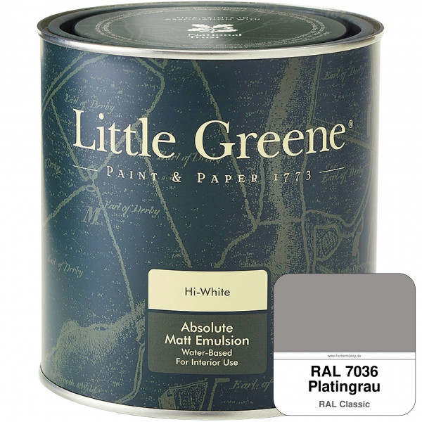 Absolute Matt Emulsion - Sample Pot 250 ml (RAL 7036 Platingrau)