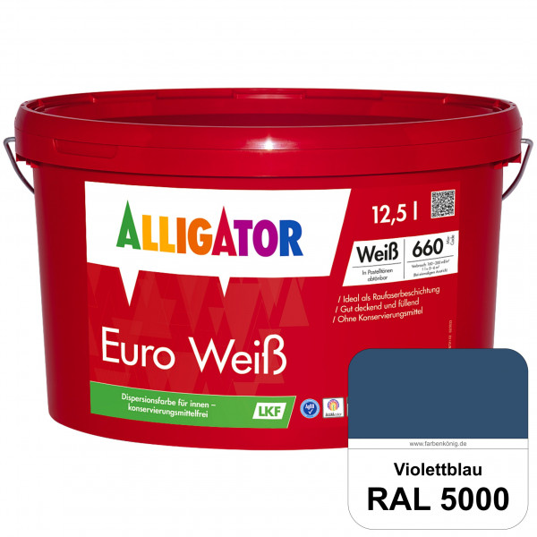 Euro Weiß LKF (RAL 5000 Violettblau)