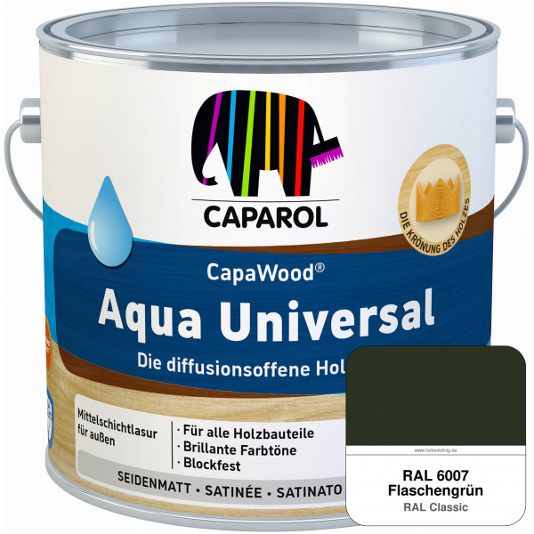 CapaWood® Aqua Universal (RAL 6007 Flaschengrün)