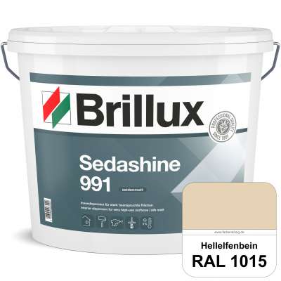 Brillux Sedashine 991 (RAL 9003 Signalweiß) Seidenmatte Innendispersion für hoch strapazierfähige & gut rein online kaufen
