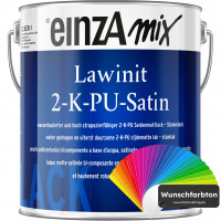 einzA Lawinit 2-K-PU Satin Stammlack (Wunschfarbton)