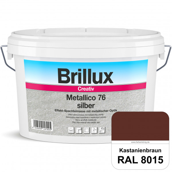 Creativ Metallico 76 (RAL 8015 Kastanienbraun) Effektspachtelmasse für Oberflächen mit metallischer