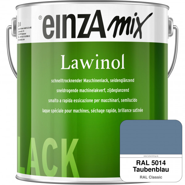 einzA Lawinol seidenglänzend (RAL 5014 Taubenblau)