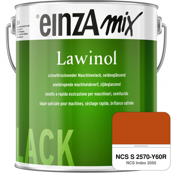 einzA Lawinol seidenglänzend (NCS S 2570-Y60R)