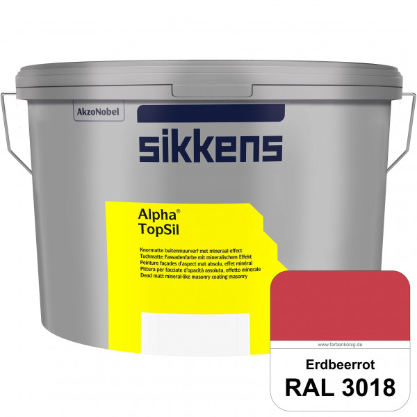 Alpha TopSil (RAL 3018 Erdbeerrot)
