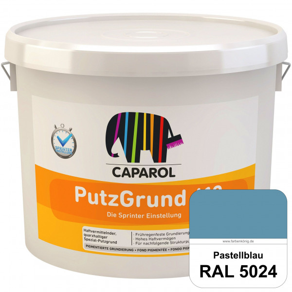 Putzgrund 610 SPRINTER (RAL 5024 Pastellblau) Grundanstrich & Haftbrücke für Strukturputz-Beschichtu