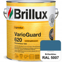 Lignodur VarioGuard 620 (Flächenlasur 620) RAL 5007 Brillantblau
