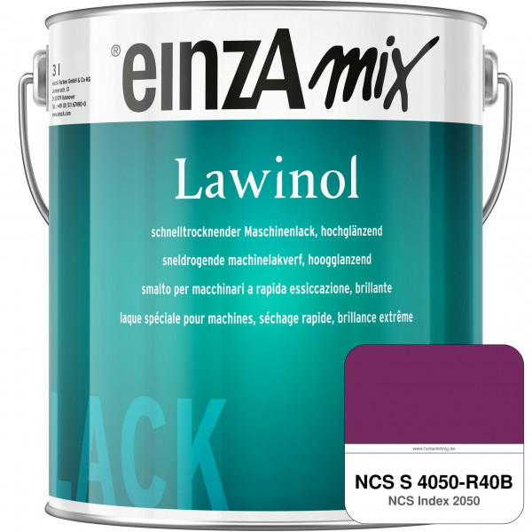 einzA Lawinol hochglänzend (NCS S 4050-R40B)