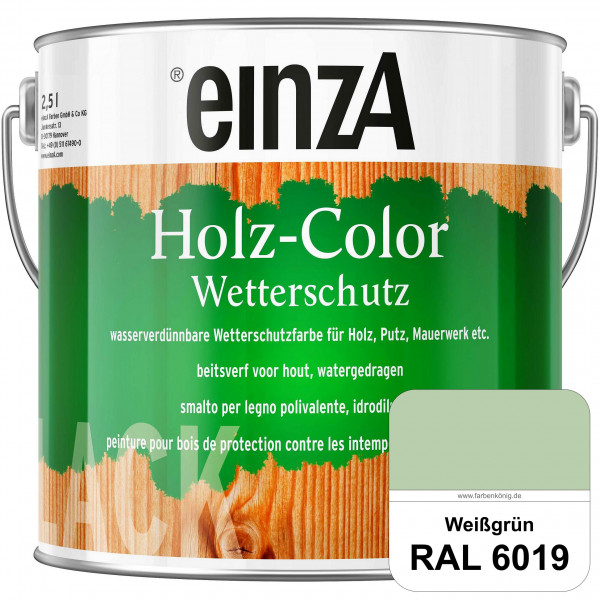 einzA Holz-Color (RAL 6019 Weißgrün) Wetterschutzfarbe für außen