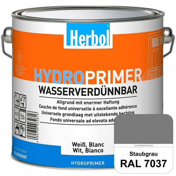 Hydroprimer (RAL 7037 Staubgrau) wasserverdünnbare Allgrund (Innen&Außen)