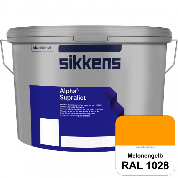 Alpha Supraliet (RAL 1028 Melonengelb)