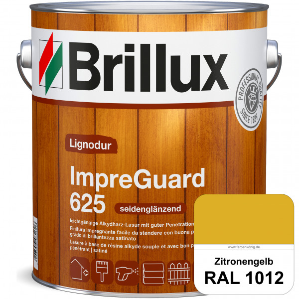 ImpraGuard 625 (RAL 1012 Zitronengelb) imprägnierende Lasur (lösemittelhaltig) für allen Laub- und N