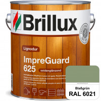 ImpraGuard 625 (RAL 6021 Blassgrün) imprägnierende Lasur (lösemittelhaltig) für allen Laub- und Nade