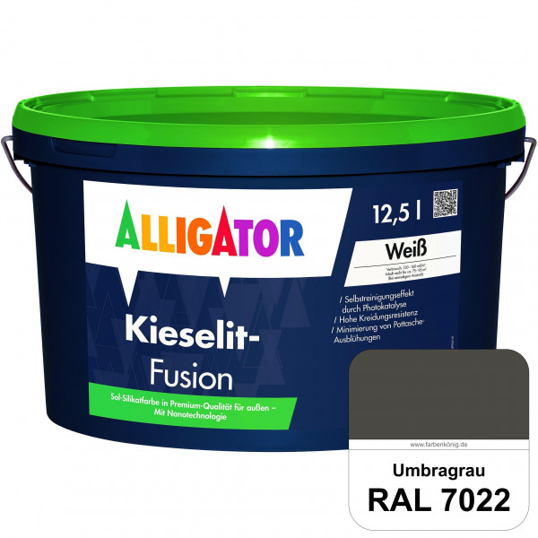 Kieselit Fusion (RAL 7022 Umbragrau)