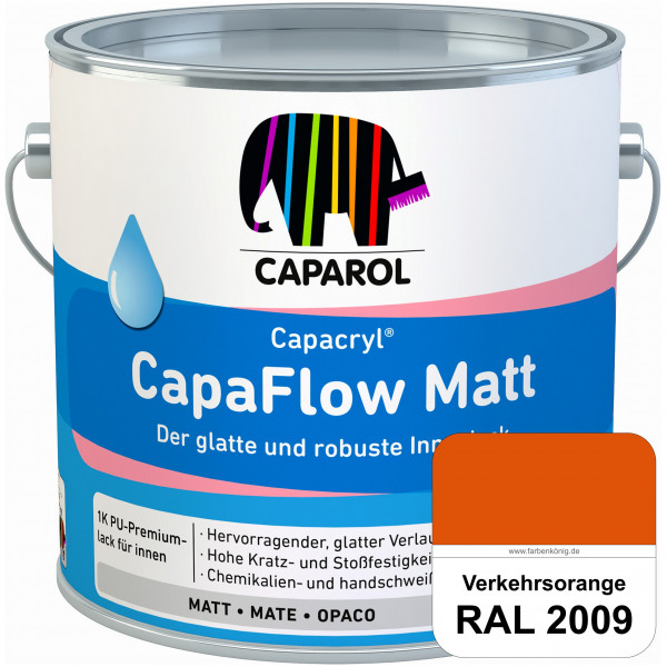 Caparol Capacryl CapaFlow Matt (RAL 2009 Verkehrsorange)