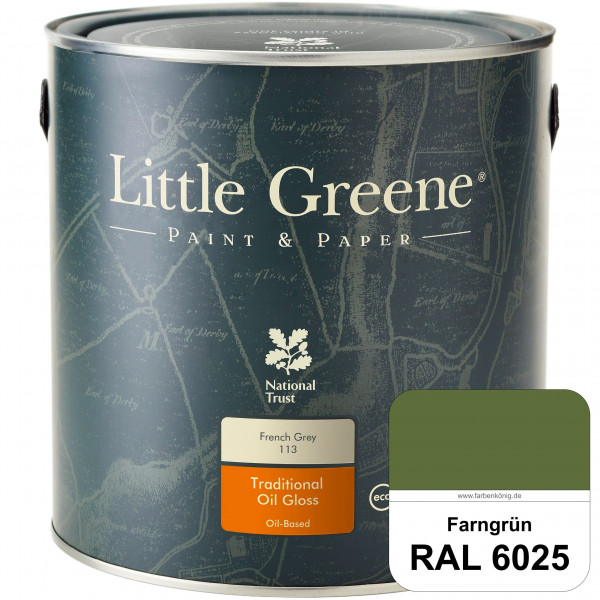 Traditional Oil Gloss (RAL 6025 Farngrün)