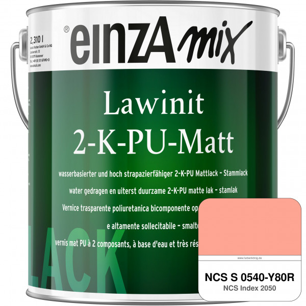 einzA Lawinit 2-K-PU Matt Stammlack (NCS S 0540-Y80R)