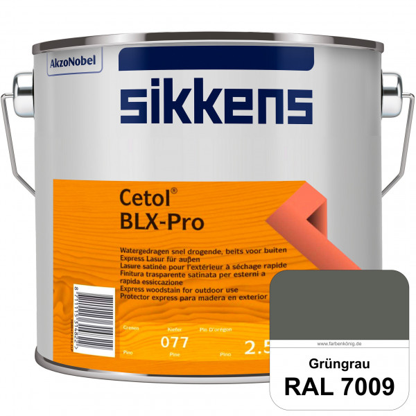 Cetol BLX-Pro (RAL 7009 Grüngrau) Express Lasur für die Beschichtung von Holzoberflächen (außen)