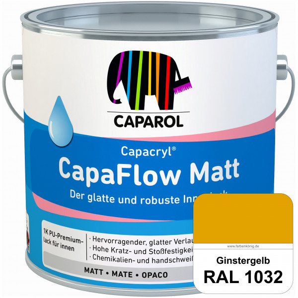 Caparol Capacryl CapaFlow Matt (RAL 1032 Ginstergelb)