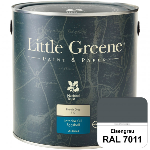 Interior Oil Eggshell (RAL 7011 Eisengrau)