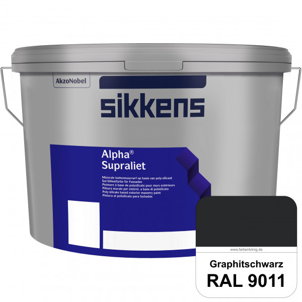 Alpha Supraliet (RAL 9011 Graphitschwarz)