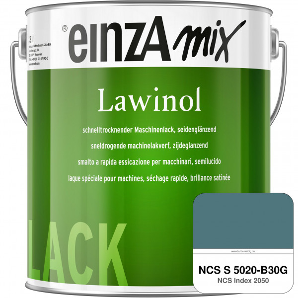 einzA Lawinol seidenglänzend (NCS S 5020-B30G)