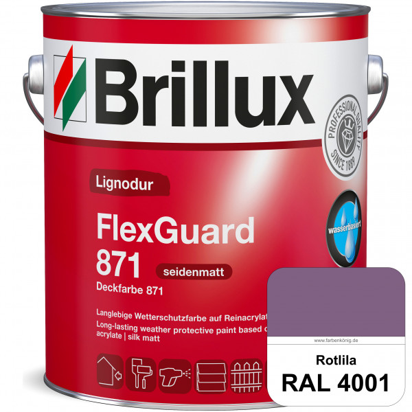 Lignodur FlexGuard 871 (Deckfarbe 871) RAL 4001 Rotlila