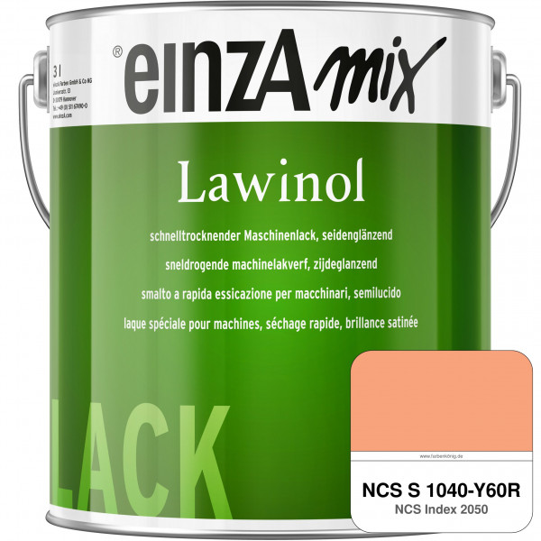 einzA Lawinol seidenglänzend (NCS S 1040-Y60R)