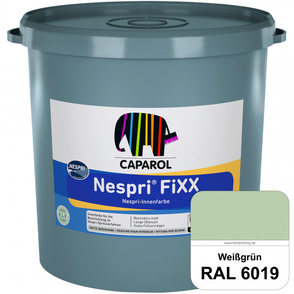 Nespri® FiXX (RAL 6019 Weißgrün) Spezielle Innenfarbe für die rationelle Beschichtung im Nespri-Spri